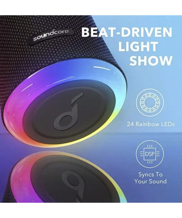اسپیکر بلوتوث قابل حمل انکر Anker Soundcore Flare 2 Bluetooth Speaker A3165