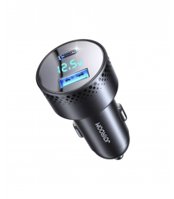 شارژر فندکی فست شارژ ماشین تایپ سی 53 وات جویروم JR-CCD01