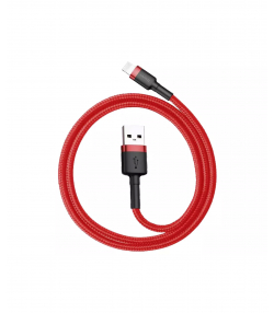 کابل شارژ یو اس بی به لایتنینگ 2.4 آمپر 0.5 متری بیسوس Baseus USB to Lightning charging cable with a power 2.4A CALKLF-A09