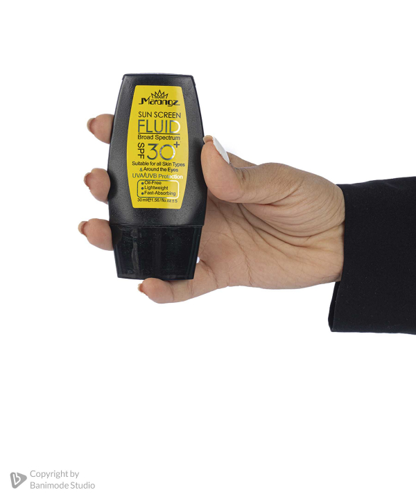 ضدآفتاب فاقد چربی فلوئیدی SPF 30 مارونگز Marongz حجم 30 میلی‌لیتر