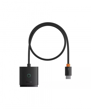 مبدل دو طرفه اچ دی ام آی با کابل یک متری بیسوس Baseus AirJoy Series 2-in-1 Bidirectional HDMI Switch B01331105111-01