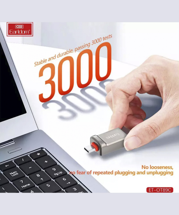 مبدل اوتی‌جی یواس‌بی به تایپ سی ارلدام ET-OT89C
