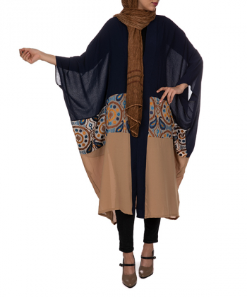 مانتو عبایی طرح دار زنانه آیلار Aylar