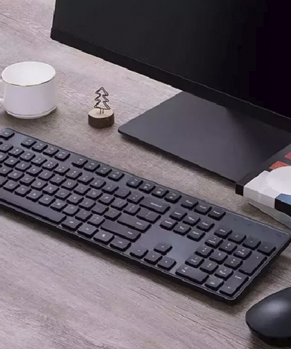 ست موس و کیبورد بی سیم شیائومی Xiaomi wireless keyboard mouse 2 WXJS02YM