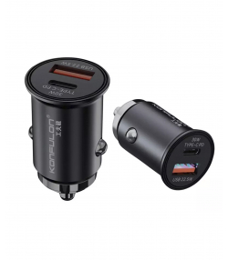 شارژر فندکی فست شارژ ماشین تایپ سی 30 وات کانفلون C80Q