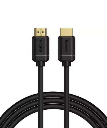 کابل اچ دی ام آی به اچ دی ام آی دو متری بیسوس Baseus HDMI 2.0 cable 4K 60 Hz 3D HDR 18 Gbps CAKGQ-B01