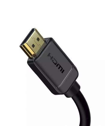 کابل اچ دی ام آی به اچ دی ام آی دو متری بیسوس Baseus HDMI 2.0 cable 4K 60 Hz 3D HDR 18 Gbps CAKGQ-B01