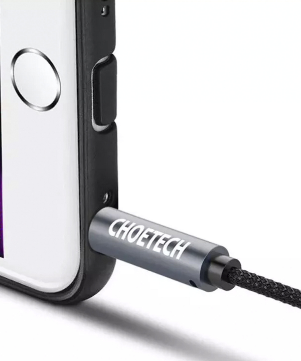 کابل انتقال صدا دو سر جک 3.5 میلی متری 1.2 متری چویتک Choetech 3.5mm Audio Cable AUX002