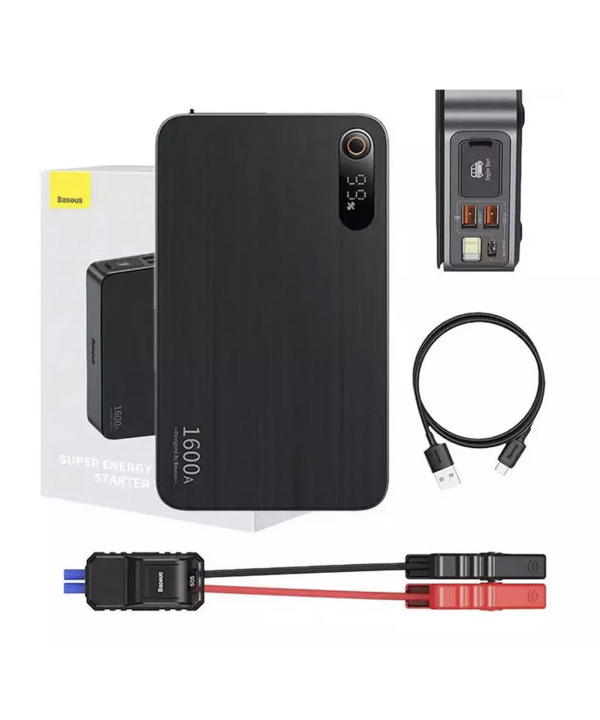 پاور بانک 16000 و جامپ استارتر خودرو بیسوس Baseus Super Energy Pro Car Jump Starter CGNL070001