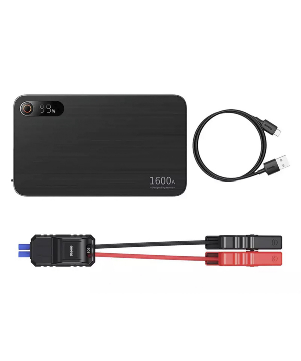 پاور بانک 16000 و جامپ استارتر خودرو بیسوس Baseus Super Energy Pro Car Jump Starter CGNL070001