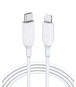 کابل شارژ سریع تایپ سی به لایتنینگ 18 وات 180 سانتی متری انکر Anker PowerLine III USB-C to Lightning 2.0 Cable A8833H11