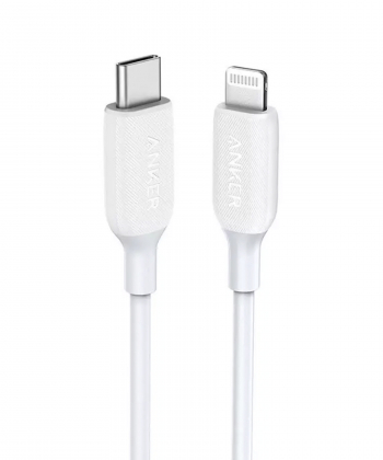 کابل شارژ سریع تایپ سی به لایتنینگ 18 وات 180 سانتی متری انکر Anker PowerLine III USB-C to Lightning 2.0 Cable A8833H11
