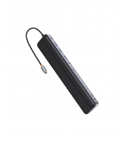 هاب تایپ سی 12 پورت و پایه لپ تاپ بیسوس Baseus EliteJoy Gen2 12-Port Type-C HUB Adapter WKSX030213