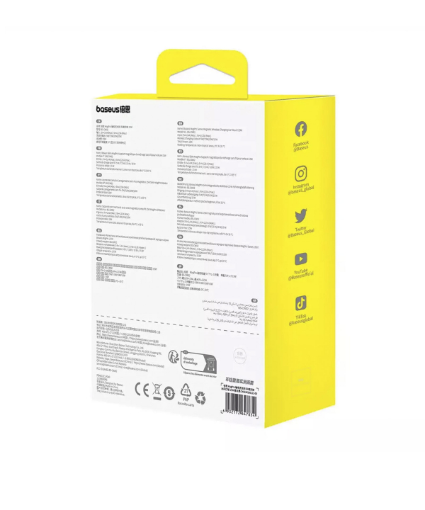 هولدر و شارژ مغناطیسی گوشی موبایل دریچه هوای خودرو بیسوس C40164100121-00
