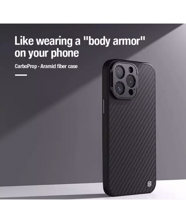 قاب محافظ آیفون 14 پرومکس نیلکین Nillkin CarboProp Magnetic Aramid fiber armor case iPhone 14 Pro Max