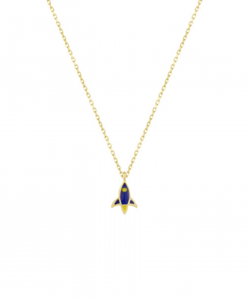 گردنبند موشک آبی درریس Doris کد P52