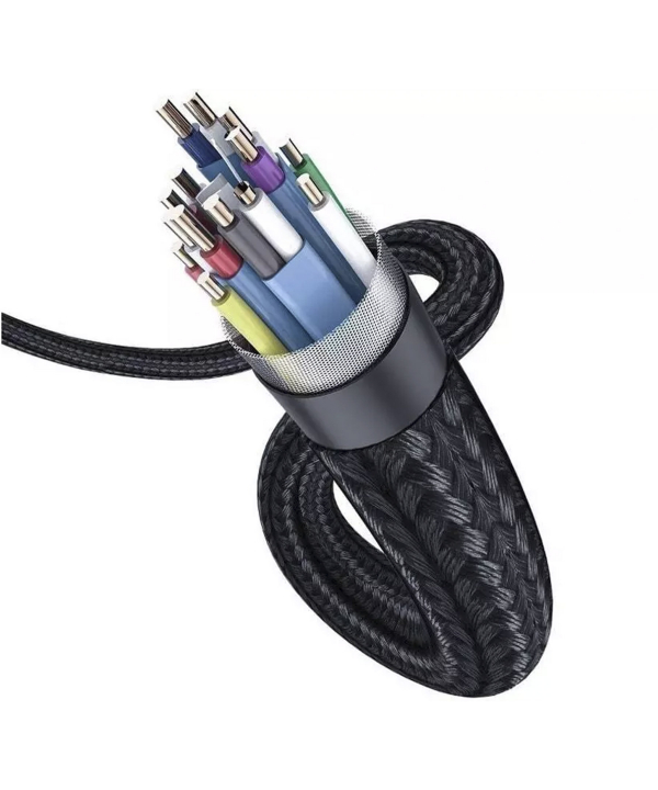 کابل اچ‌دی‌ام‌آی 5 متری بیسوس Baseus 4KHD Male To 4KHD Male Adapter Cable CAKSX-E0G