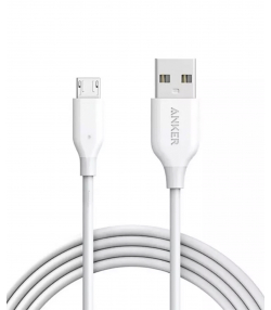 کابل شارژ و انتقال داده میکرو یو اس بی انکر Anker A8133H12 PowerLine 1.8m USB To MicroUSB Cable
