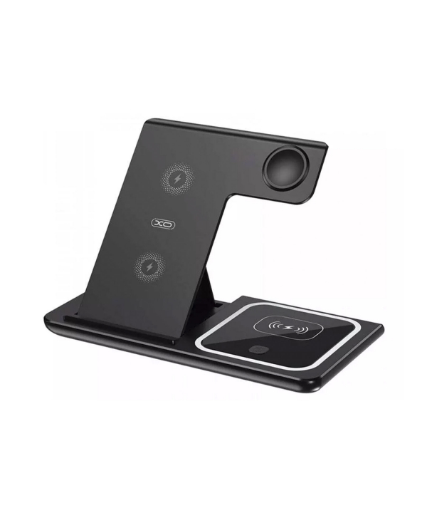 شارژر بی‌ سیم سه منظوره 15 وات ایکس‌او XO 15W Wireless Charger (Watch + Phone + Earphone) WX023