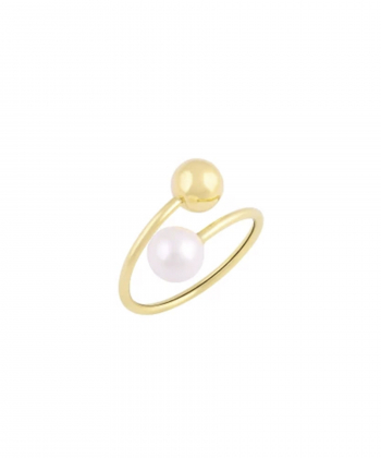 انگشتر پروفیل دُر و گوی درریس Doris کد P5225