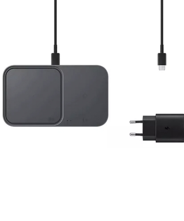 شارژر وایرلس دوکاره اصلی سامسونگ 15 وات Samsung Wireless Charger Duo EP-P5400
