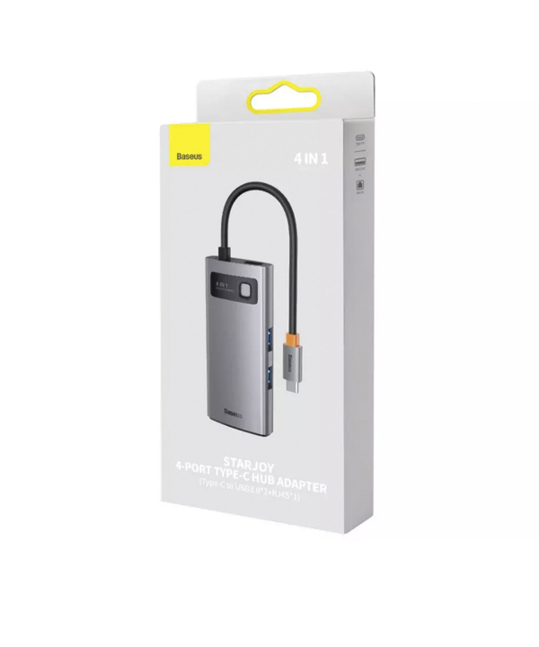 هاب تایپ سی 4 پورت بیسوس Baseus WKWG070113 Multifunctional Type-C HUB