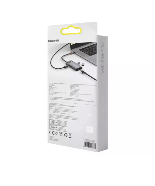 هاب تایپ سی 4 پورت بیسوس Baseus WKWG070113 Multifunctional Type-C HUB