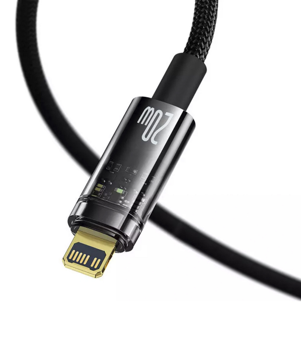 کابل شارژ تایپ‌سی به لایتنینگ 20 وات بیسوس Baseus Lightning Cable 2m CATS000101