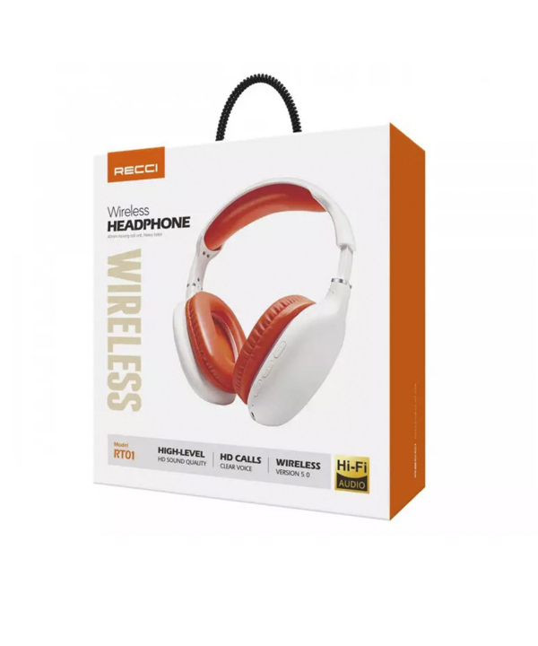 هدفون بی سیم گیمینگ بلوتوث رسی مدل Recci Wireless Gaming Headphone RT01
