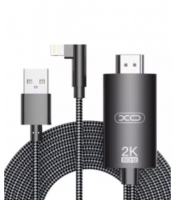 کابل لایتنینگ به اچ دی ام آی 1.8 متری ایکس او Xo GB008 HDMI To Lightning USB HD Adapter Cable