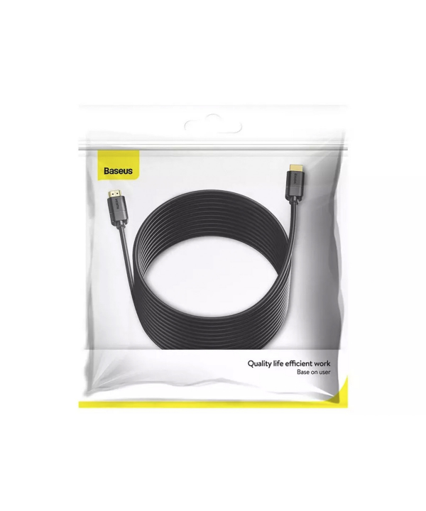 کابل اچ دی ام آی 3 متری بیسوس Baseus High Definition Series CAKGQ-C01 HDMI V2.0 4k 3m