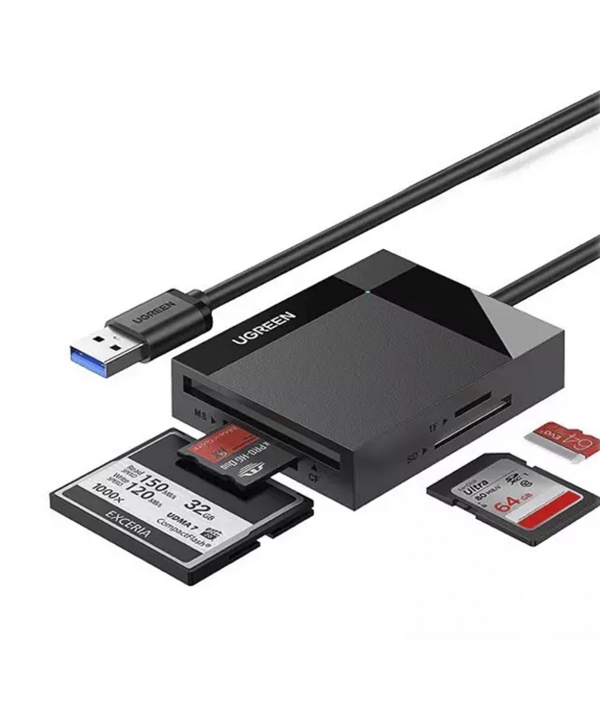 کارت خوان یوگرین Ugreen USB 3.0 Card Reader CR125 30335