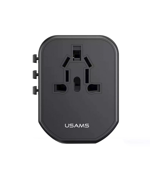 شارژر مسافرتی یوسامز USAMS US-CC179 T59 20W USB+Type-C Universal Travel Charger 20W