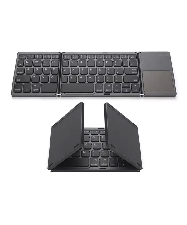 کیبورد بلوتوث تاشو با تاچ پد Foldable Bluetooth Keyboard With Touch Pad B033