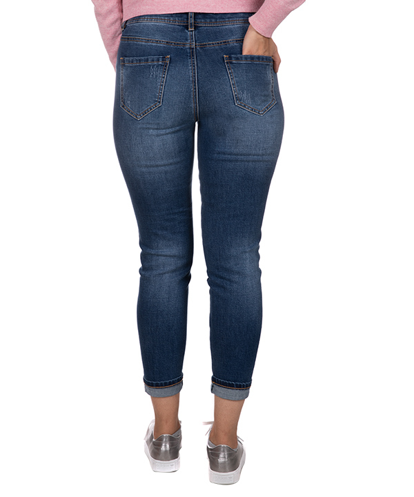شلوار جین دمپا پاکتی زنانه جین وست Jeanswest