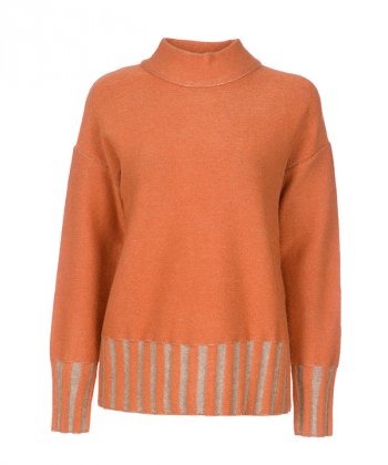 پلیور زنانه یقه ایستاده جوتی جینز Jootijeans