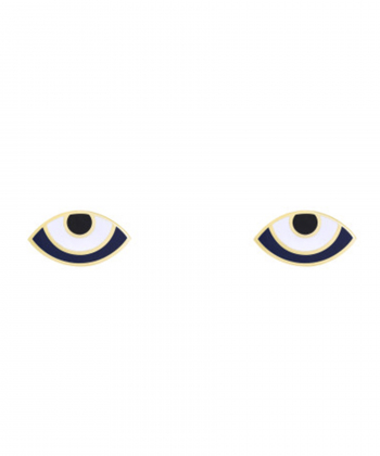 گوشواره میخی چشم نیمه باز وینک درریس Doris کد P2295