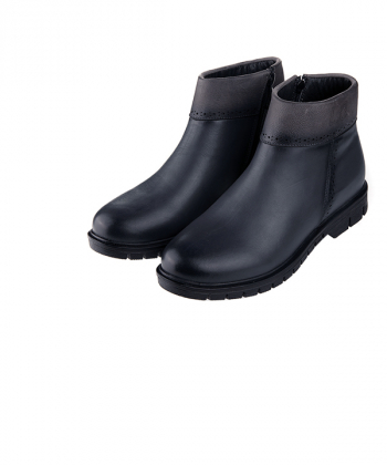 نیم بوت زنانه چرمی شهر چرم Leather City مدل M5503
