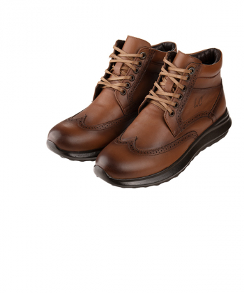نیم بوت زنانه چرمی شهر چرم Leather City مدل m7606