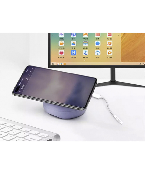 کابل تبدیل تایپ سی به جک 3.5 میلیمتری ارلدام Earldom ET-OT69 Type-C TO 3.5mm Audio adapter