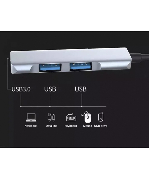 هاب یو اس بی 3 پورت ارلدام EARLDOM 3port HUB model HUB09