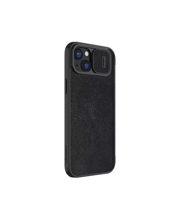 کیف کلاسوری آیفون 15 نیلکین Nillkin Apple iPhone 15 Qin Pro leather case