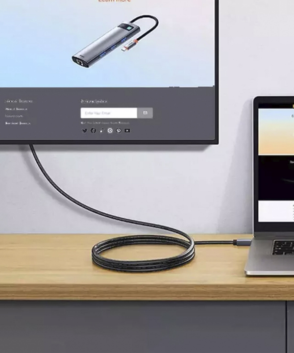 کابل اچ دی ام ای به اچ دی ام آی 4K دو متری بیسوس Baseus High Definition Serie HDMI 2.0 WKGQ020201