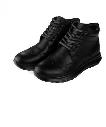 نیم بوت زنانه چرمی شهر چرم Leather City مدل m7606