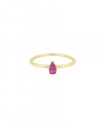 انگشتر تک نگین دلبر درریس Doris کد P4996