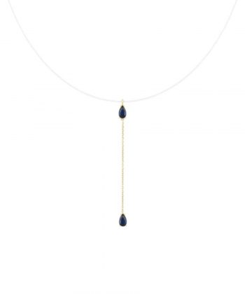 گردنبند نخ نامرئی کرانه درریس Doris کد P5006