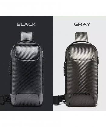 کوله تک بند ضد سرقت و ضد آب تبلت9.7 اینچ بنج Bange BG-22085 plus Carbon Waterproof Crossbody Chest Bag