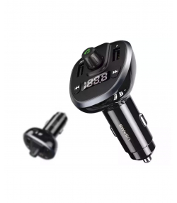 شارژر فندکی فست شارژ ماشین 3.4 آمپر و اف ام پلیر خودرو یوسامز US-CC115
