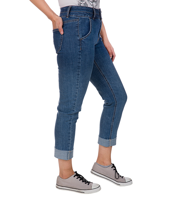 شلوار جین کوتاه زنانه جین وست Jeanswest