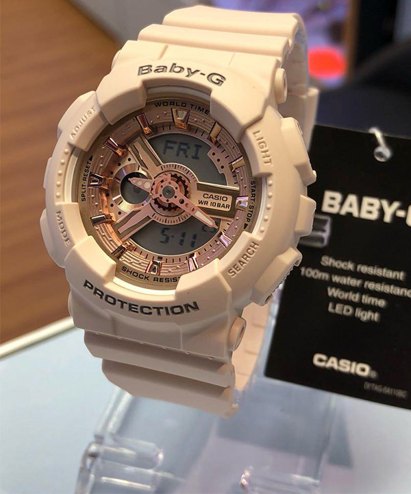 ساعت مچی عقربه‌ای زنانه کاسیو Casio مدل BA-110CP-4A